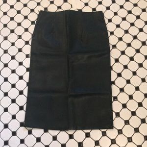 Zara Faux Leather Pencil Skirt